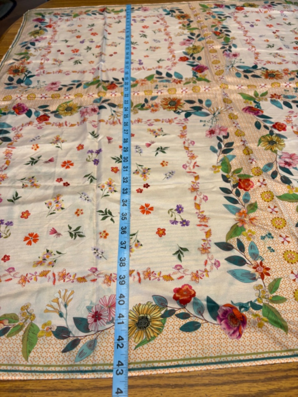 Johnny Was Nani Silk Scarf - Beautiful Bohemian Floral Print